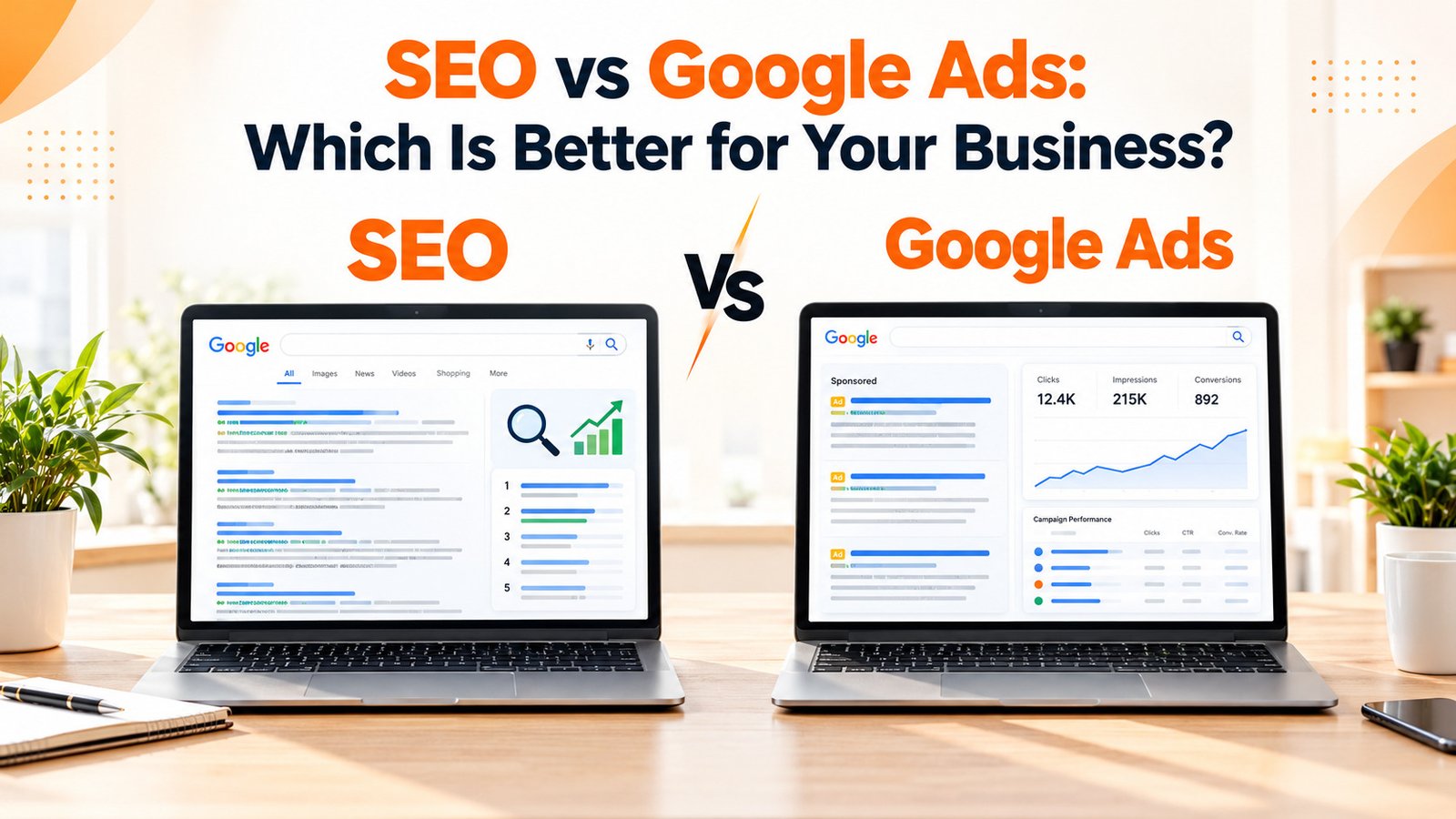 SEO vs Google Ads